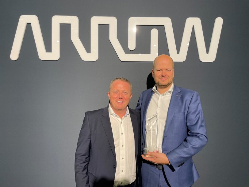 Arrow Electronics named European Distributor of the Year by Samtec